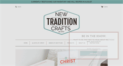 Desktop Screenshot of newtraditioncrafts.com